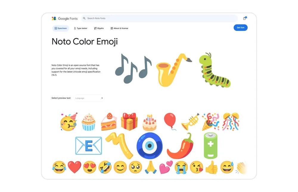 emoji fonts